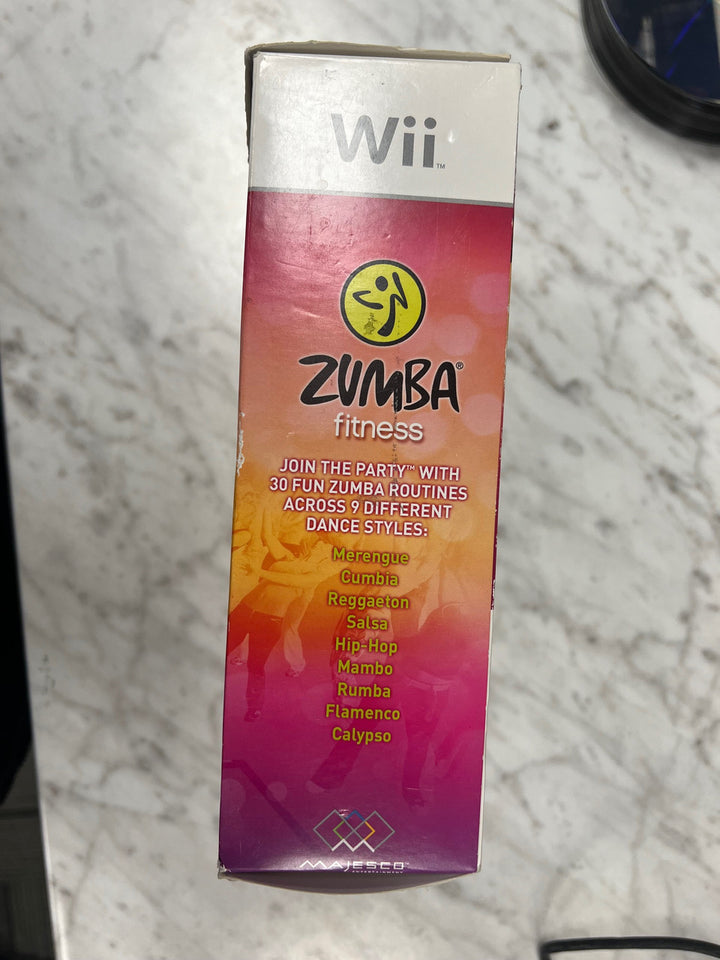 Zumba Fitness big box with belt Nintendo Wii