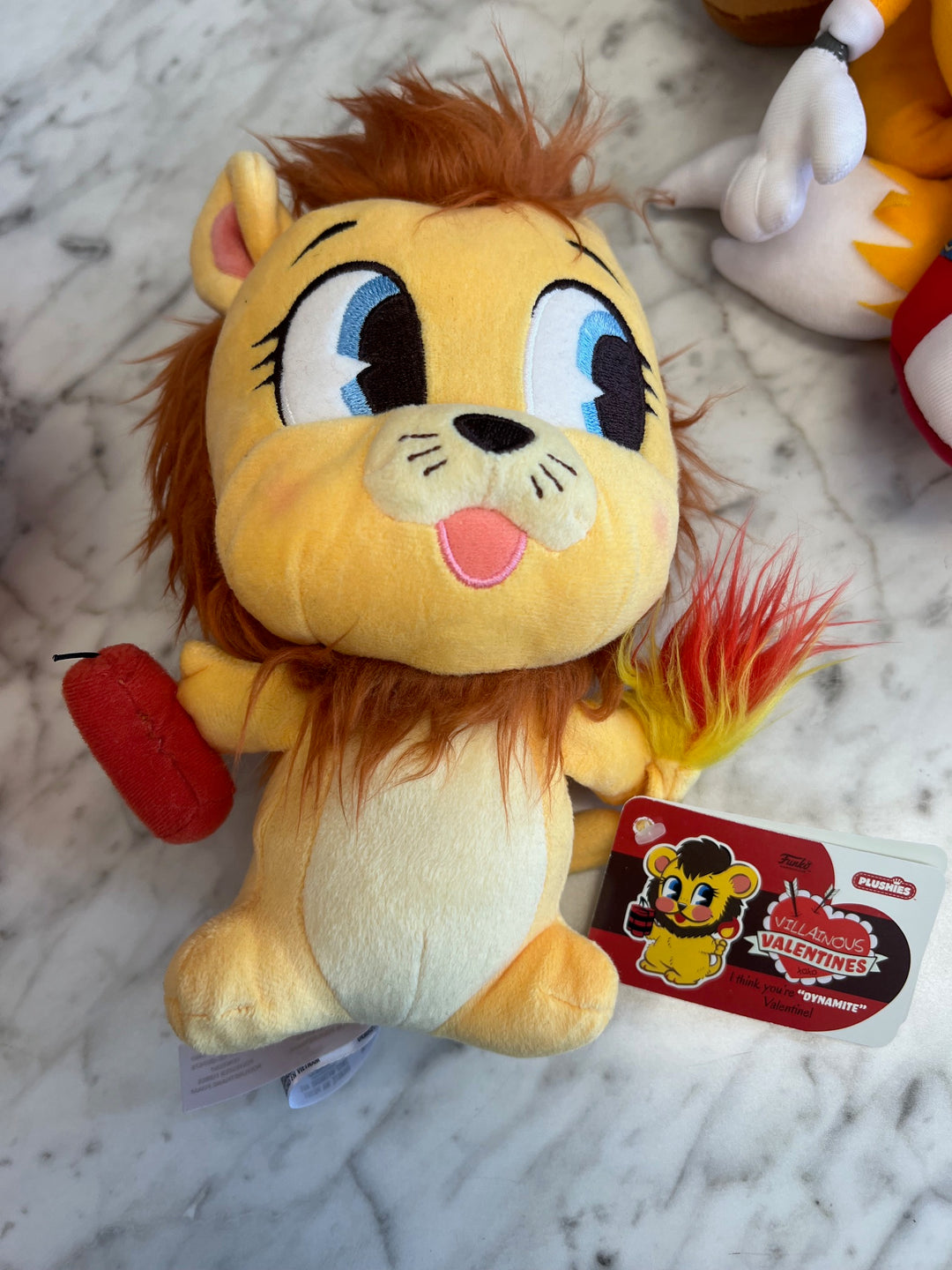 Funko Villainous Valentines Plushies Lion "I Think You're Dynamite"  P5225