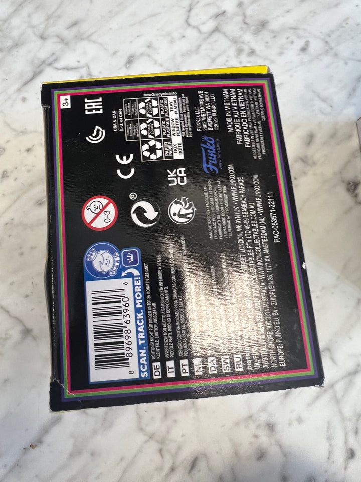 Funko Pop! Jack Skellington #15 Nightmare Before Christmas Blacklight Beat up box P72325