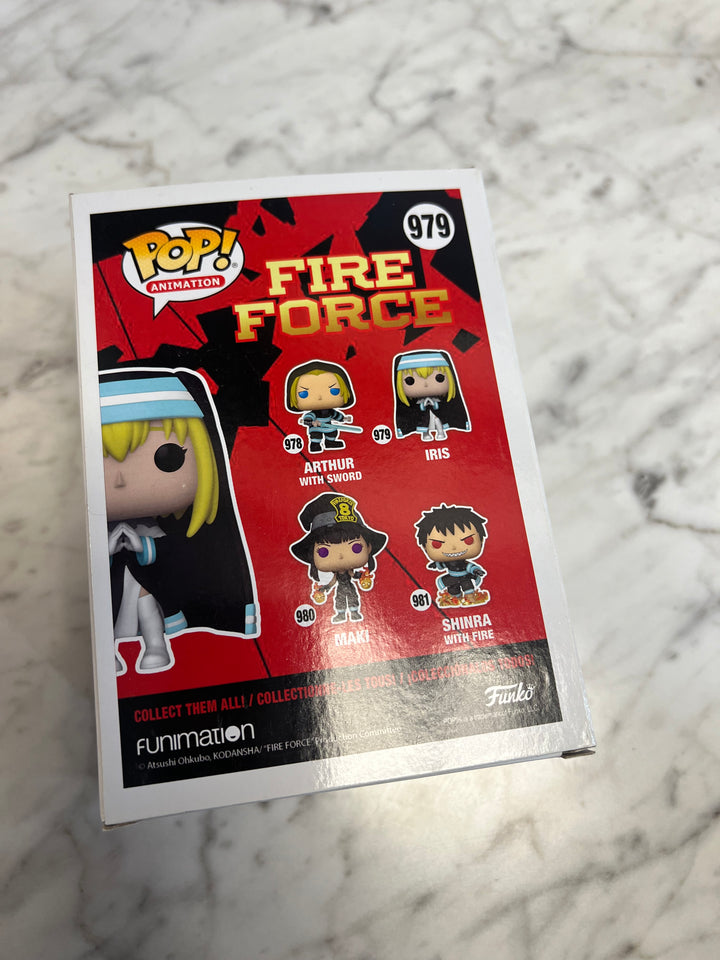 Funko Pop Animation Fire Force Iris #979 VAULTED Anime Vinyl Figure FP72324