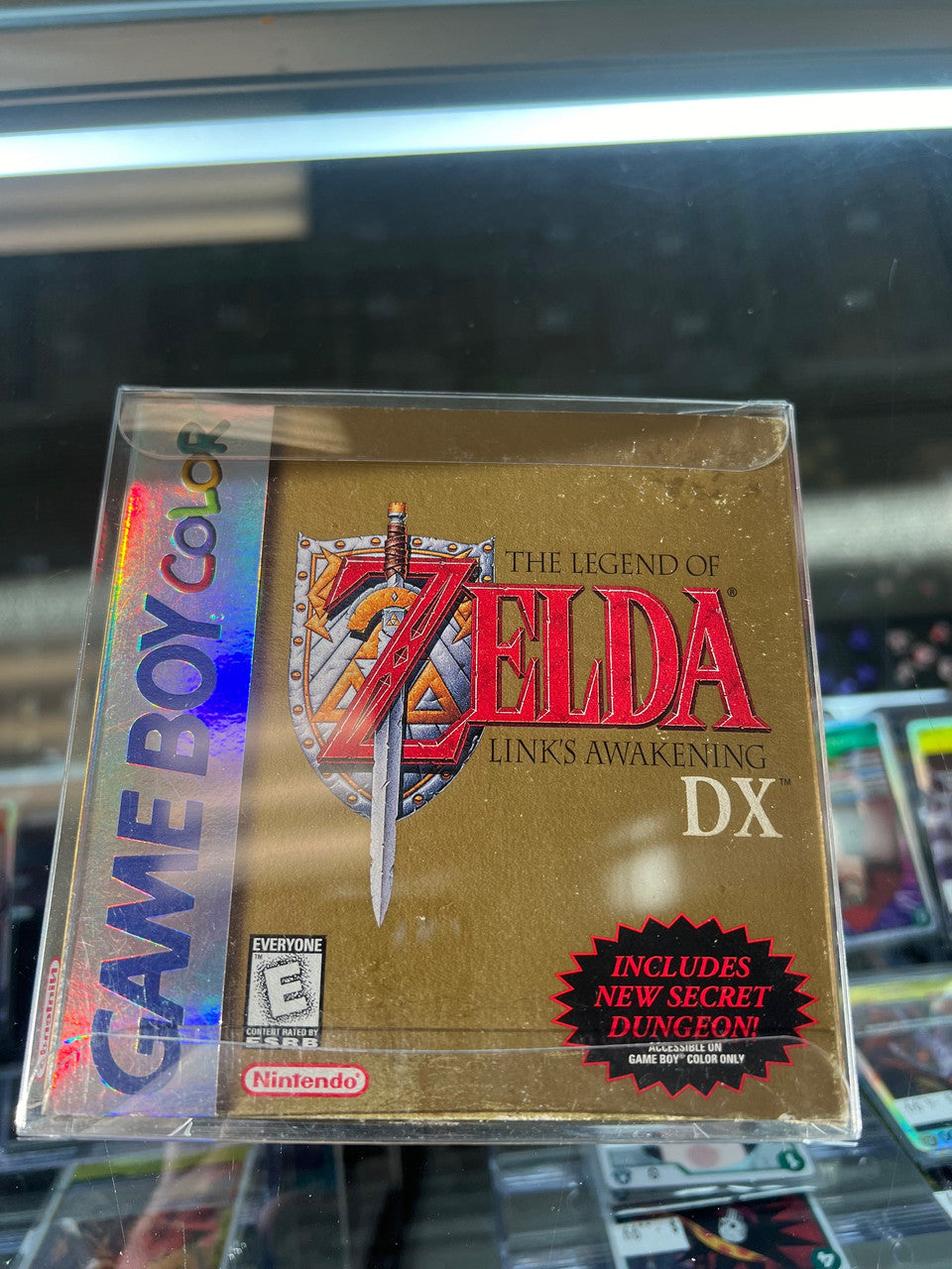 The Legend of Zelda Link's Awakening DX Box and Manual only Game Boy Color