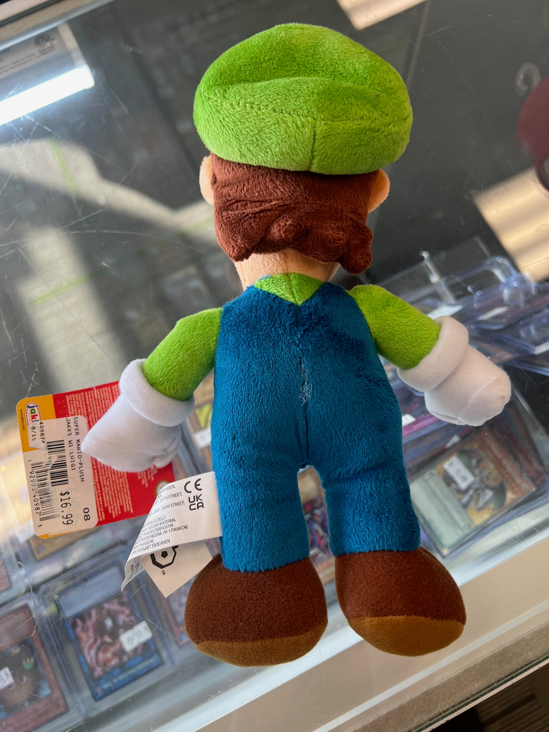 Jakks Super Mario Bros Luigi Plush  P5225