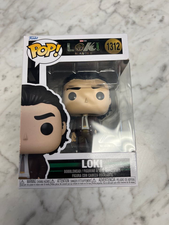 Funko Pop! Marvel Loki Season 2 - Loki w/ Suit and Tie Vinyl Figure # 1312 FP72324