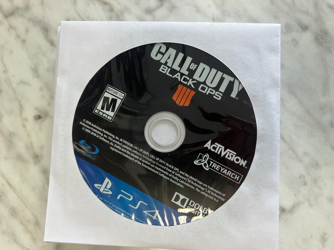 Call of Duty Black Ops 4 PS4 Playstation 4 loose disc only