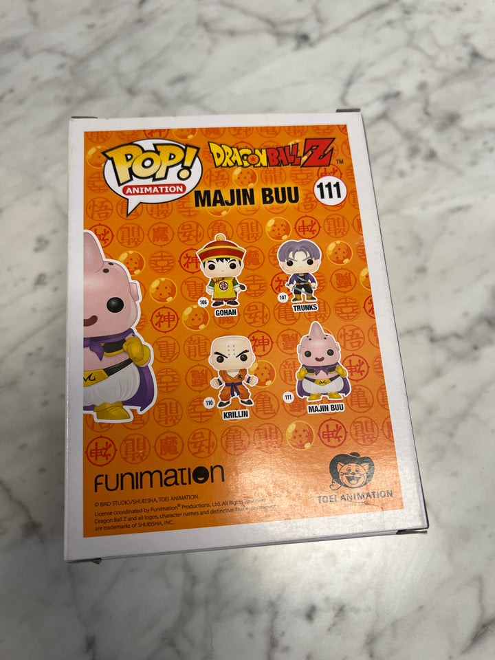 Funko Pop! Dragon Ball Z: Chocolate Majin Buu #111 Convention Exclusive FP72324