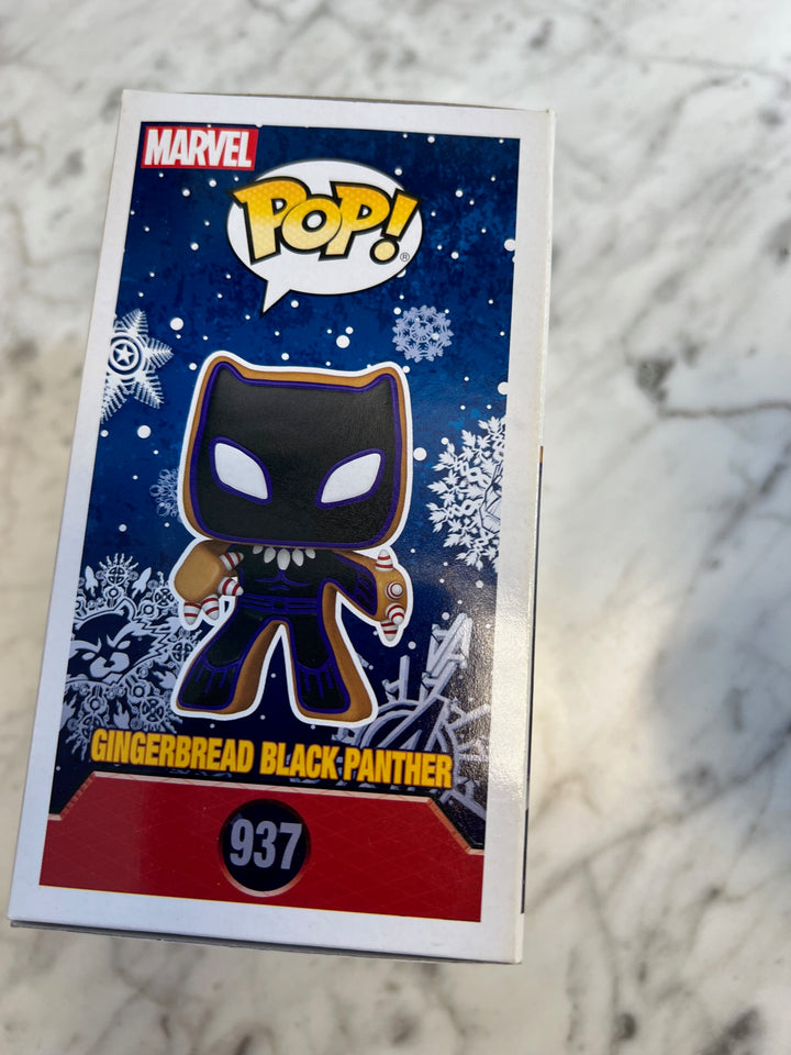 Funko Pop! Gingerbread Black Panther #937 Marvel Holiday P72325
