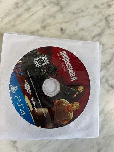 Wolfenstein II The New Colossus PS4 Playstation 4 loose disc only