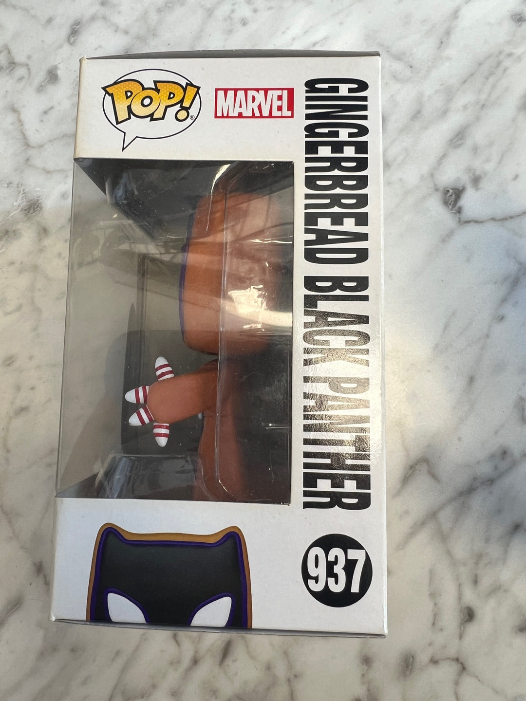 Funko Pop! Gingerbread Black Panther #937 Marvel Holiday P72325