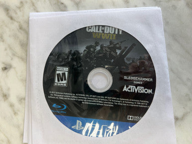 Call of Duty WWII PS4 Playstation 4 Disc only