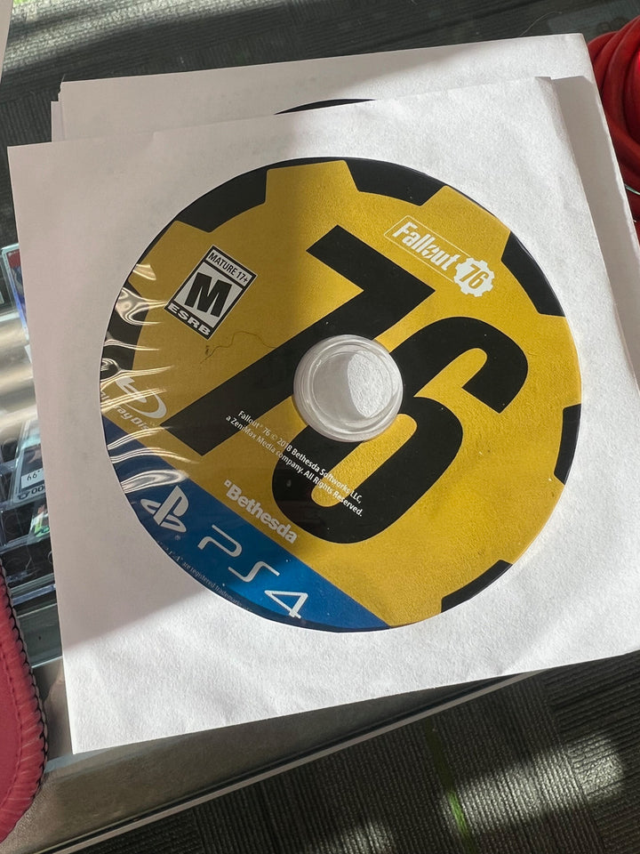 Fallout 76 PS4 Playstation 4 loose disc only