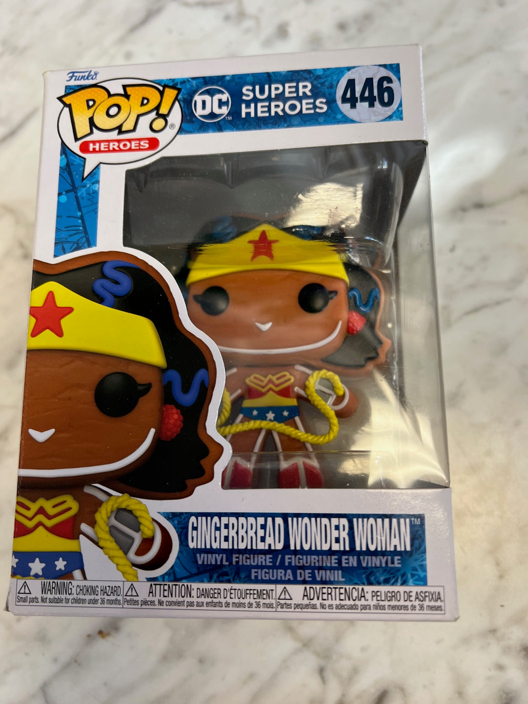 Funko Pop! Gingerbread Wonder Woman #446 DC Holiday P72325