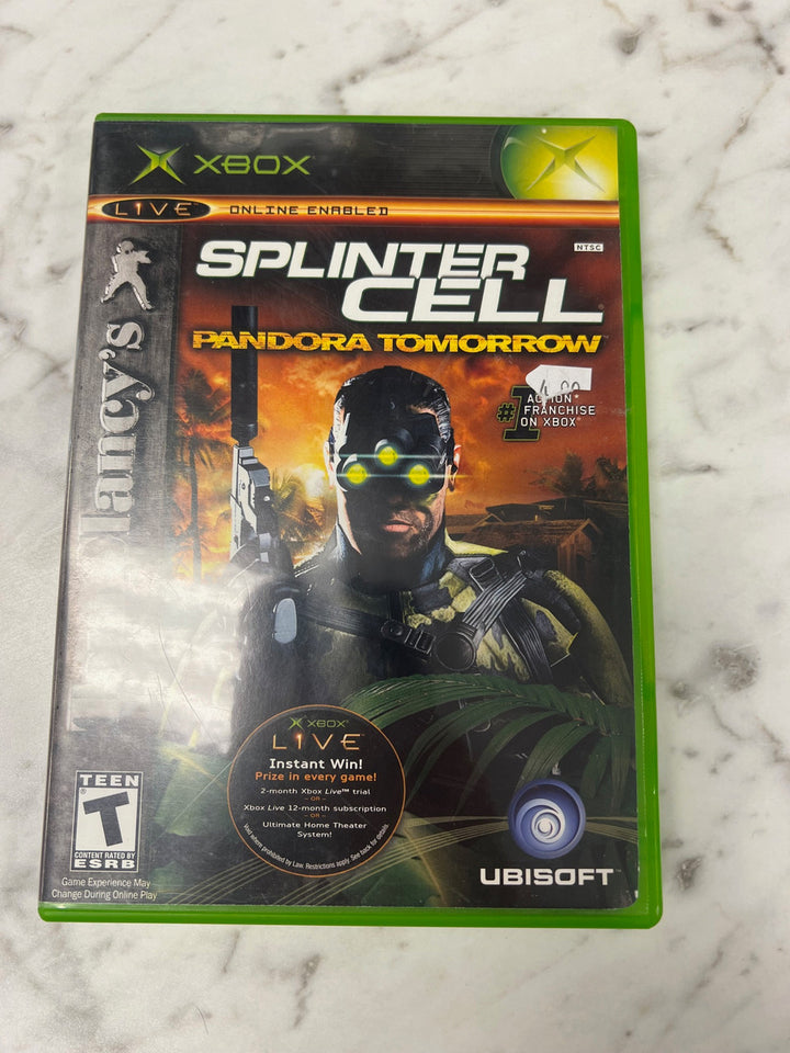 Splinter Cell Pandora Tomorrow Xbox