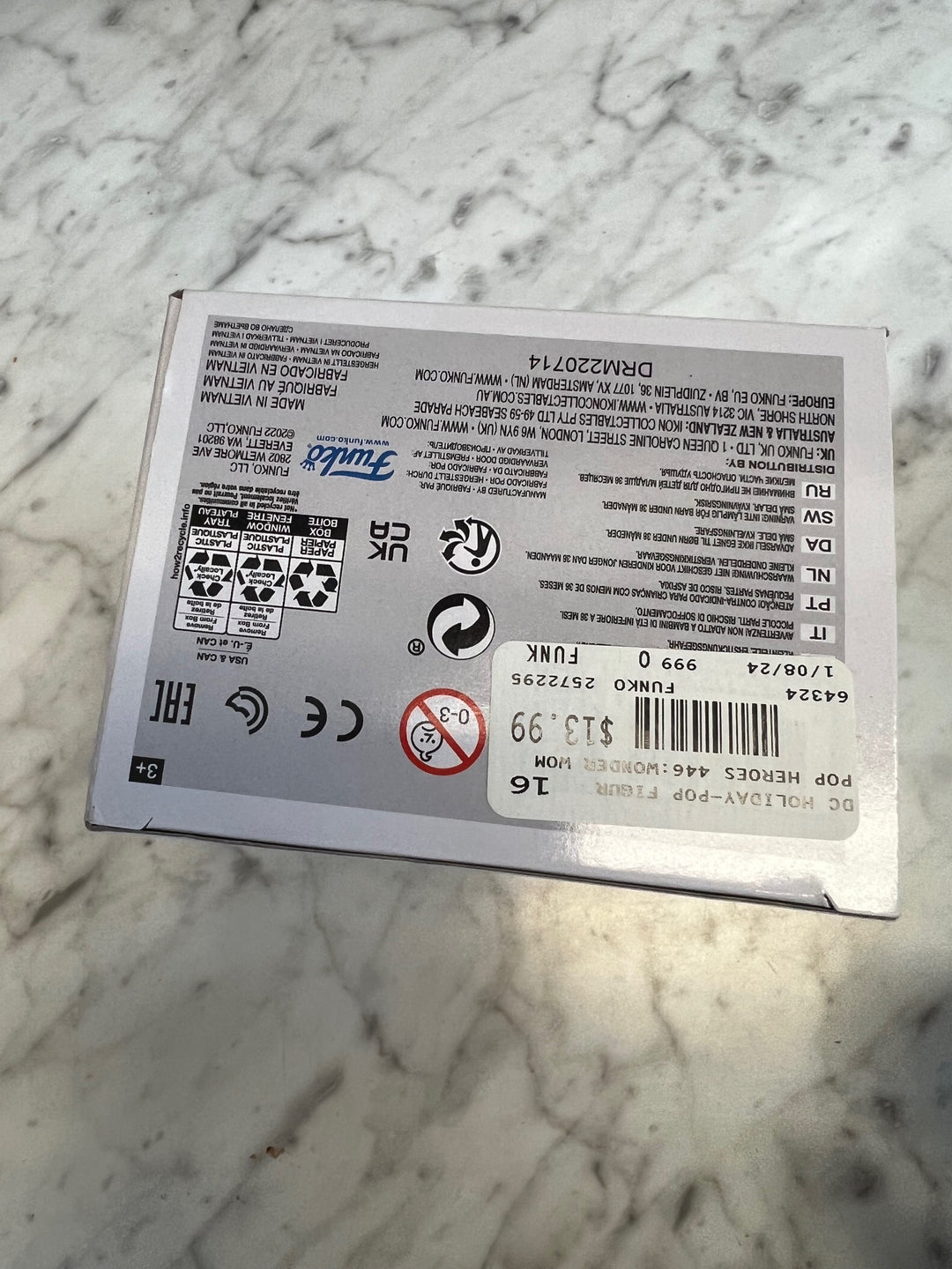 Funko Pop! Gingerbread Wonder Woman #446 DC Holiday P72325