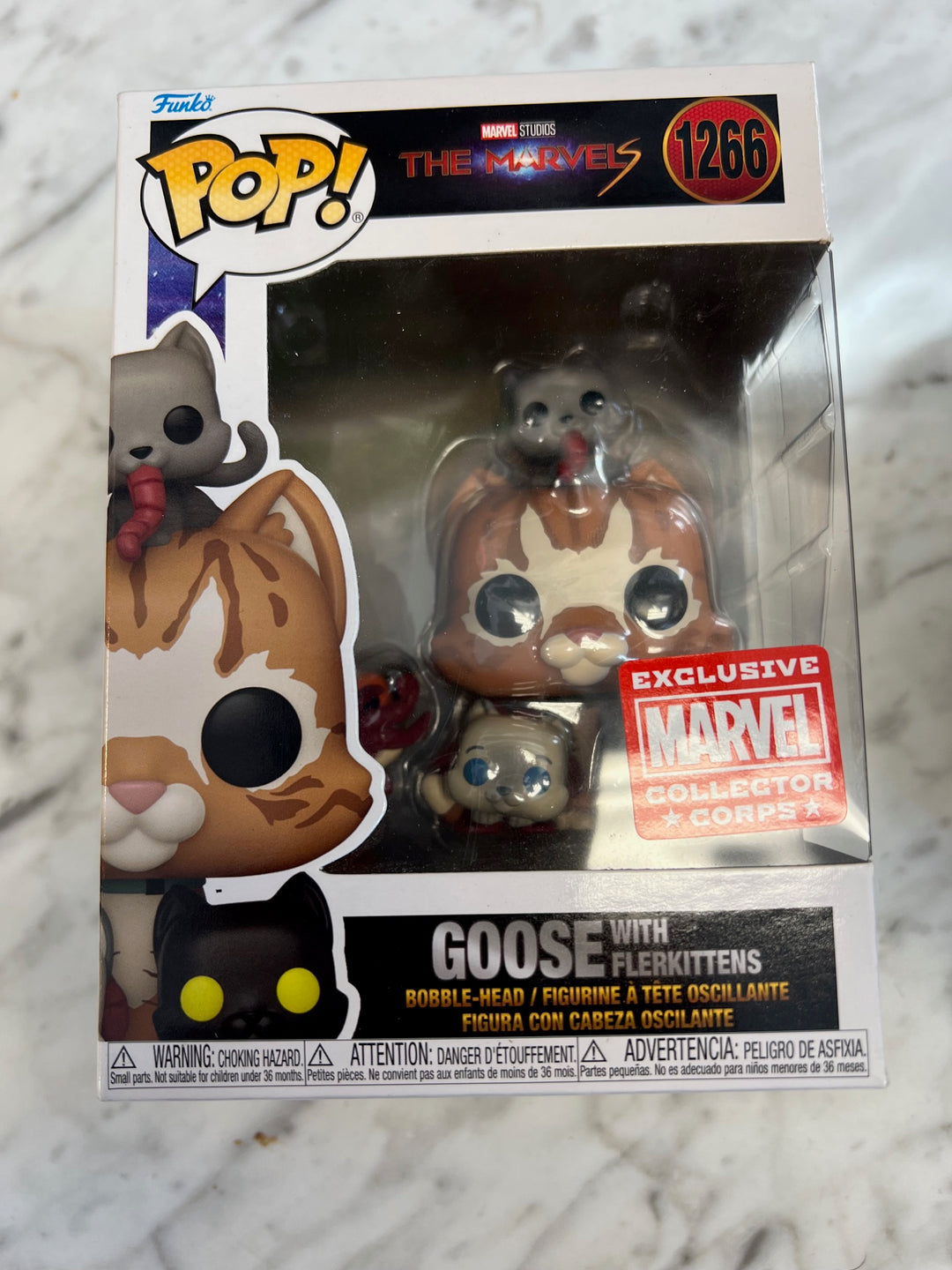 Funko Pop! Goose with Flerkittens #1266 The Marvels P72325