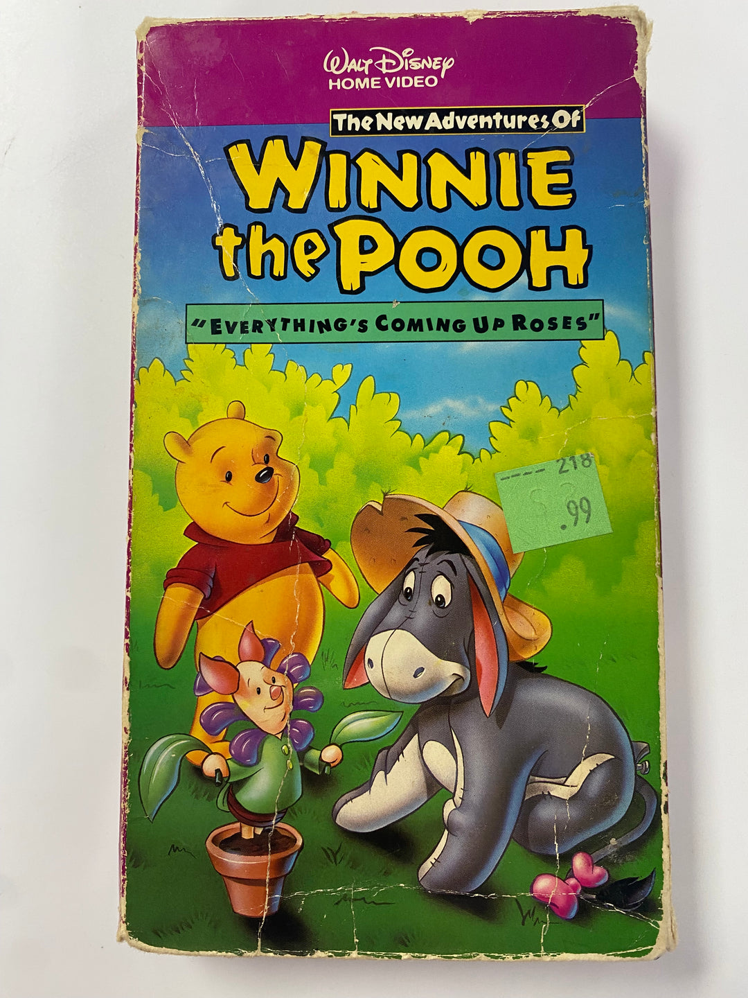 New Adventures of Winnie the Pooh: Everythings Coming Up Roses - VHS PM81226