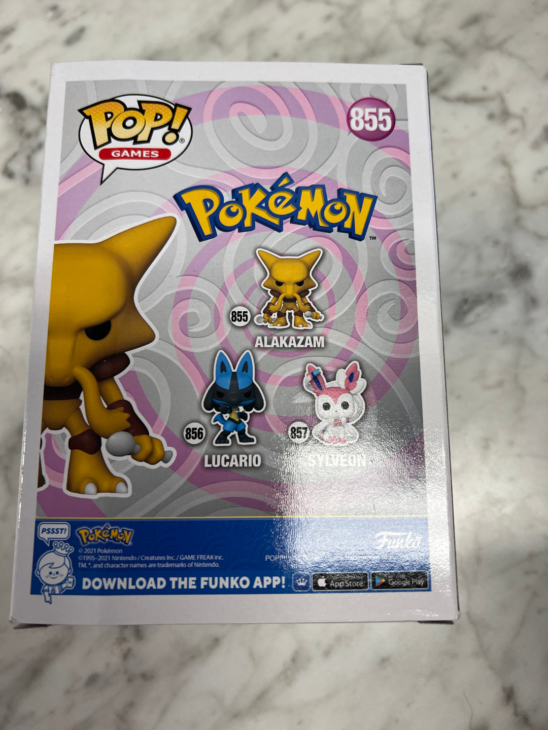 Funko Pop! Alakazam #855 Pokemon FP5525