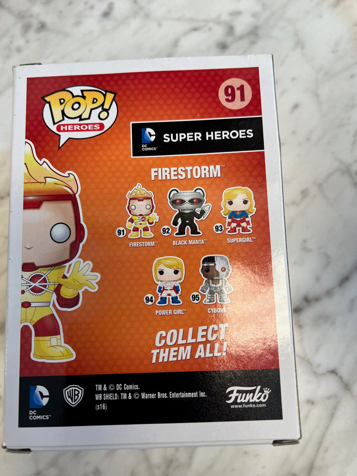 Funko Pop! Firestorm #91 DC Super Heroes P72325