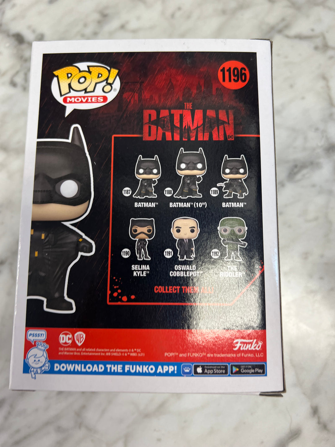 Funko Pop! Movies Batman #1196 Flight Suit Funko Shop Exclusive The Batman FP5525