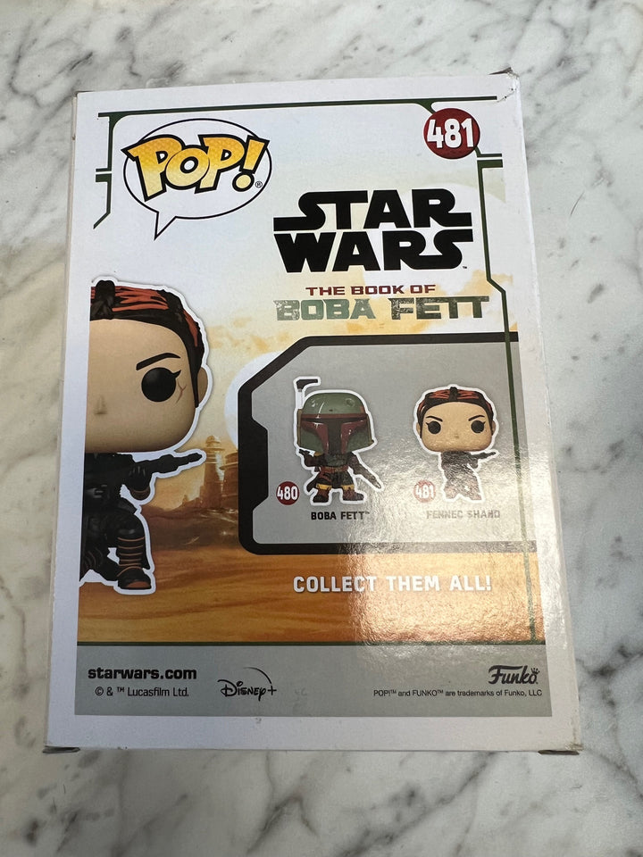 Funko Pop! Fennec Shand #481 Star Wars Book of Boba Fett  P72325