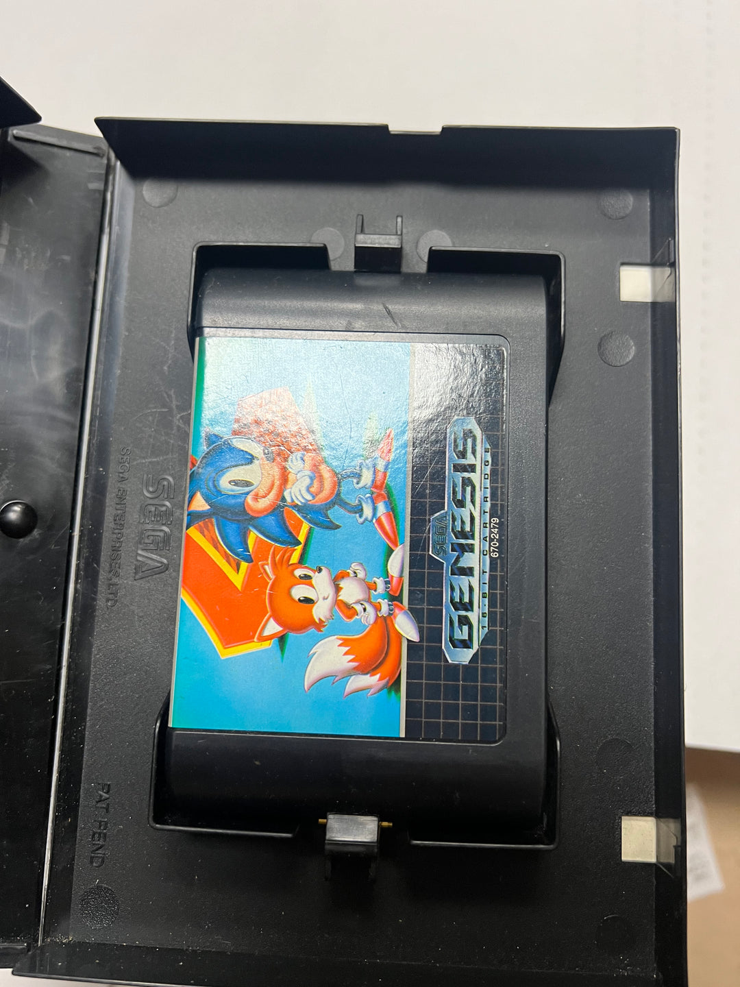 Sonic the Hedgehog 2 for Sega Genesis in case. Tested and working. OS102924