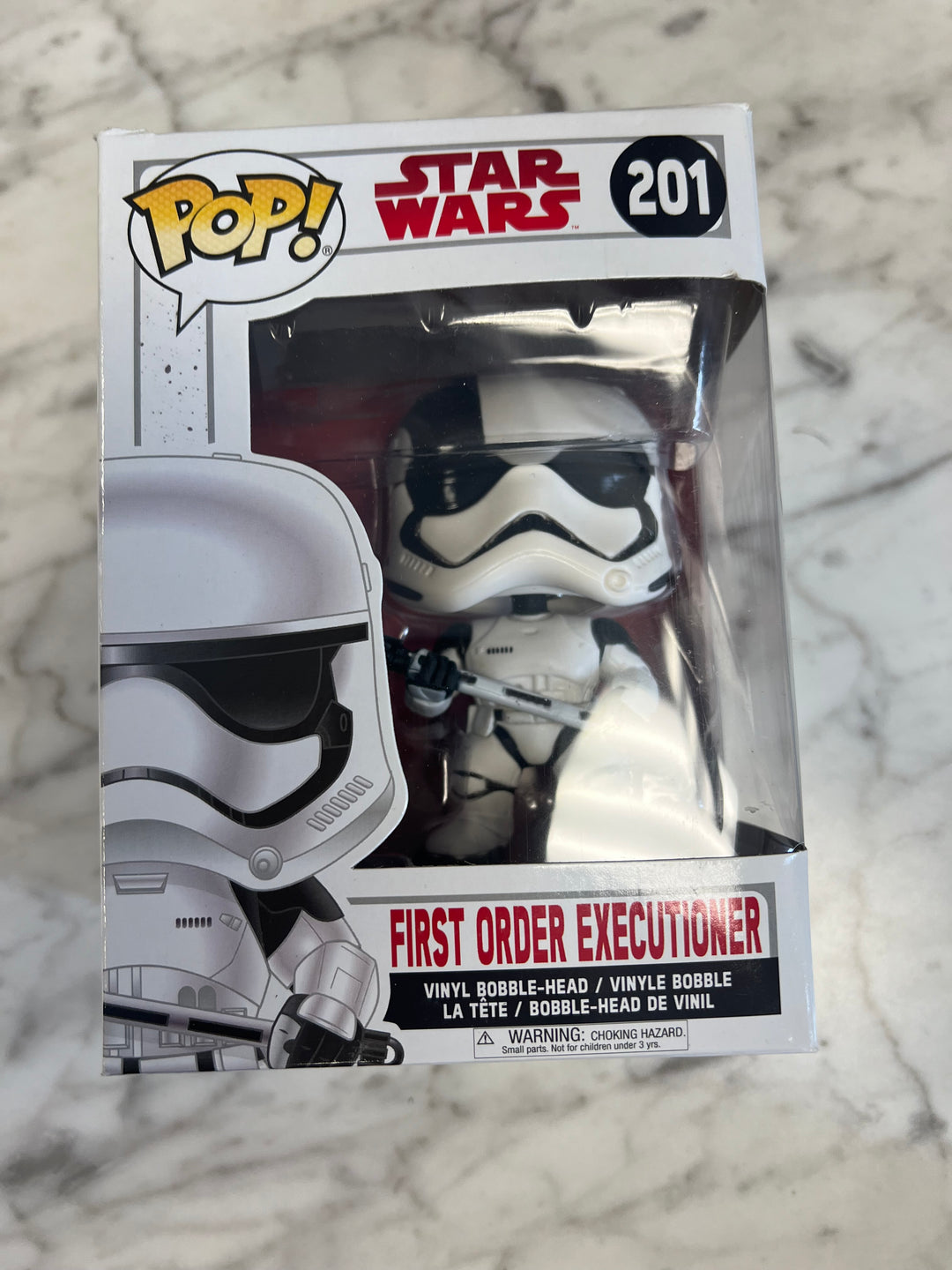 Funko Pop! Star Wars The Last Jedi First Order Executioner Vinyl Figure #201 FP10124