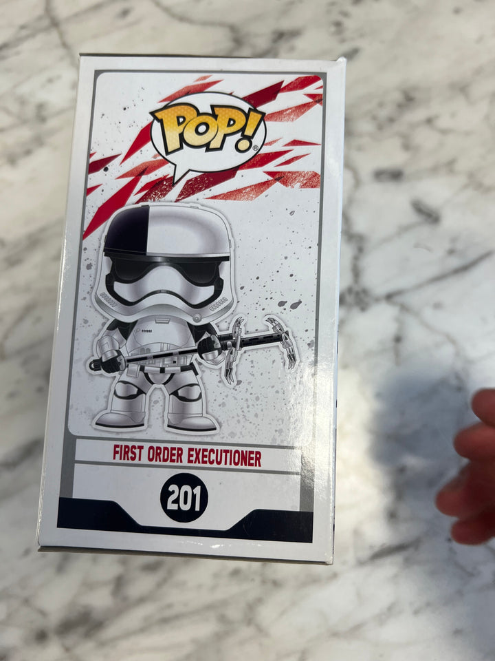 Funko Pop! Star Wars The Last Jedi First Order Executioner Vinyl Figure #201 FP10124