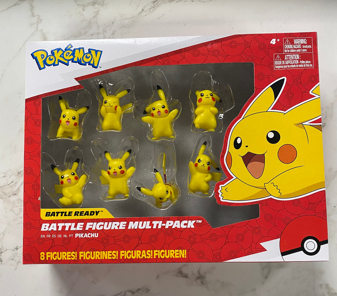Pokemon Pikachu Battle Ready Multi-Pack 8 Figures - NT81326