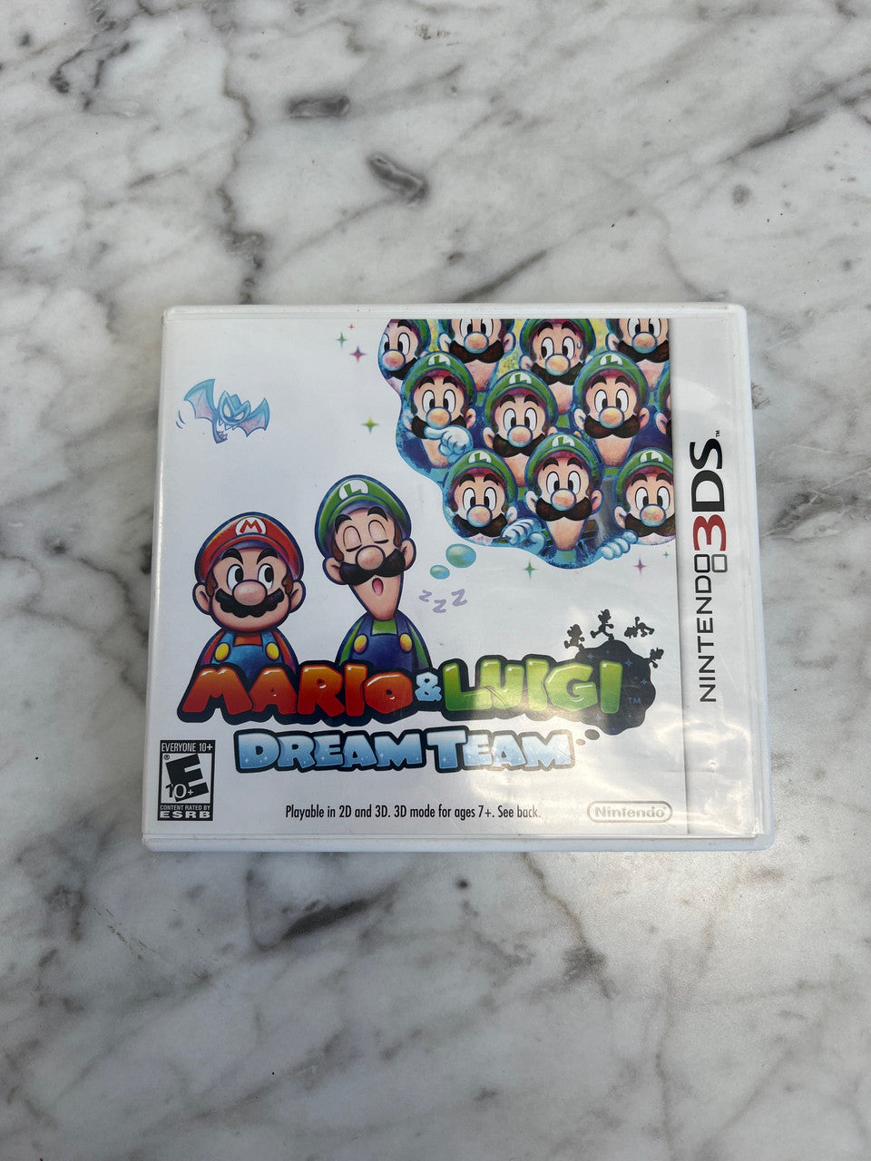 Mario and Luigi Dream Team Case and manual only    UD102824