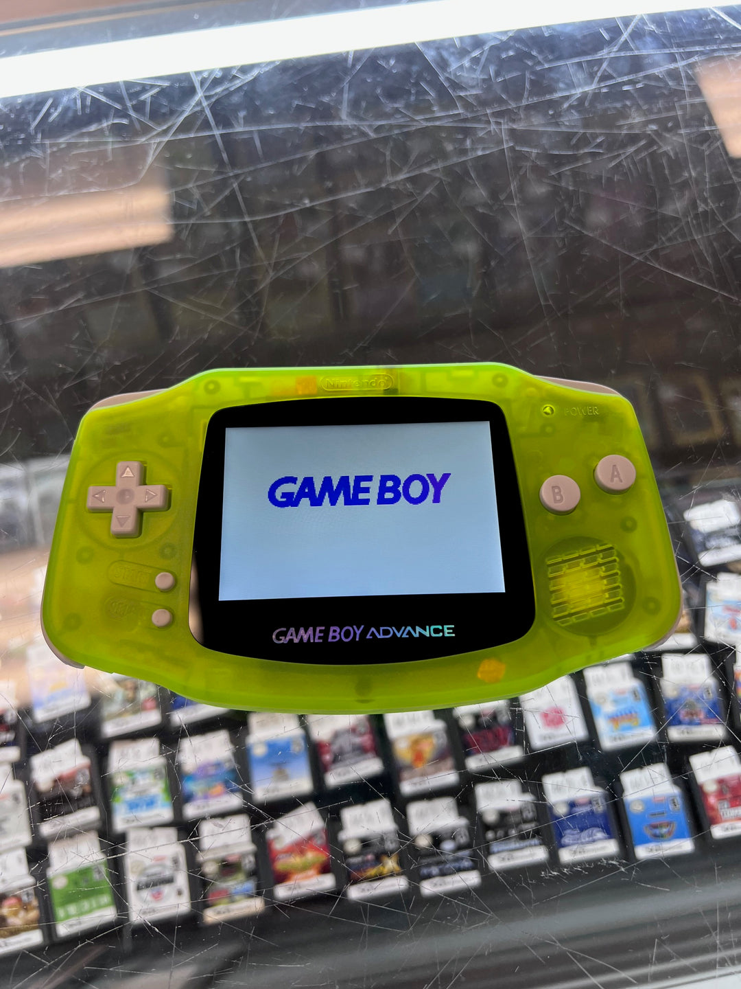 Game Boy Advance Console - IPS Screen Mod and New Shell (select a color)  MC102225