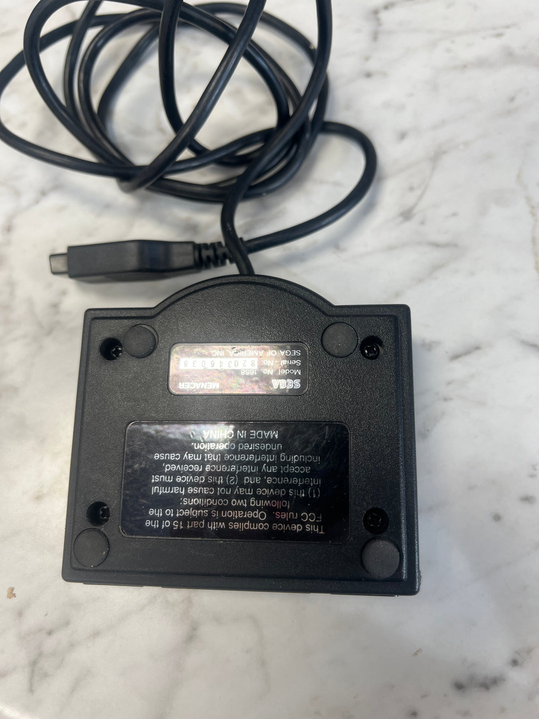 Sega Genesis Menacar Receiver ONLY Untested    AC11525