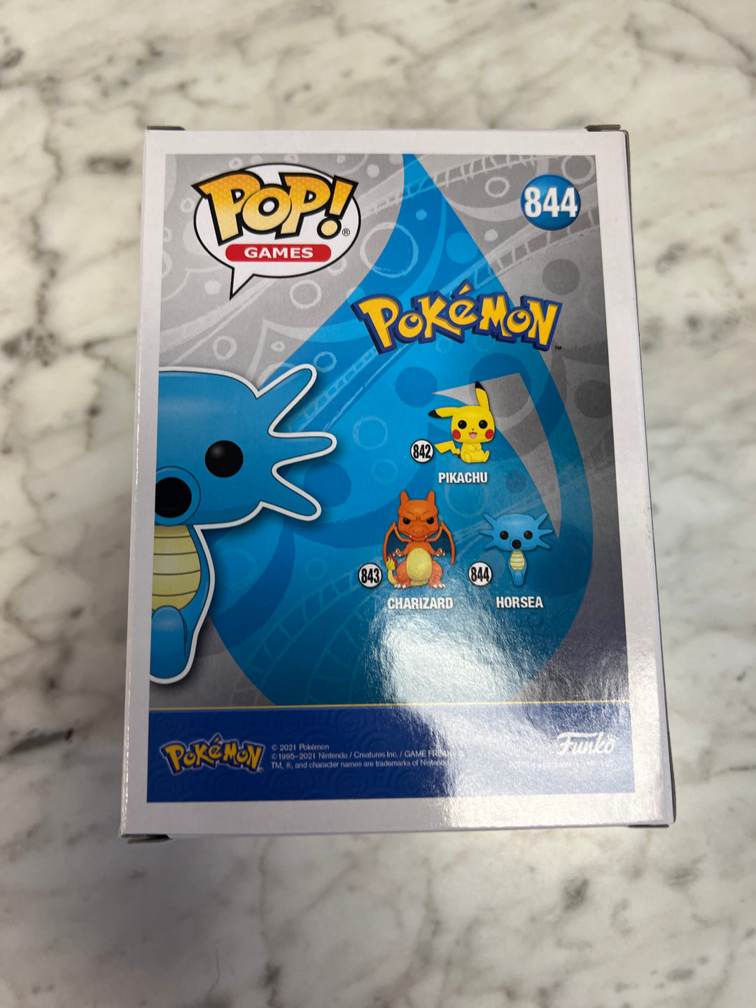 Funko Pop! Games Horsea #844 Pokemon FP5525
