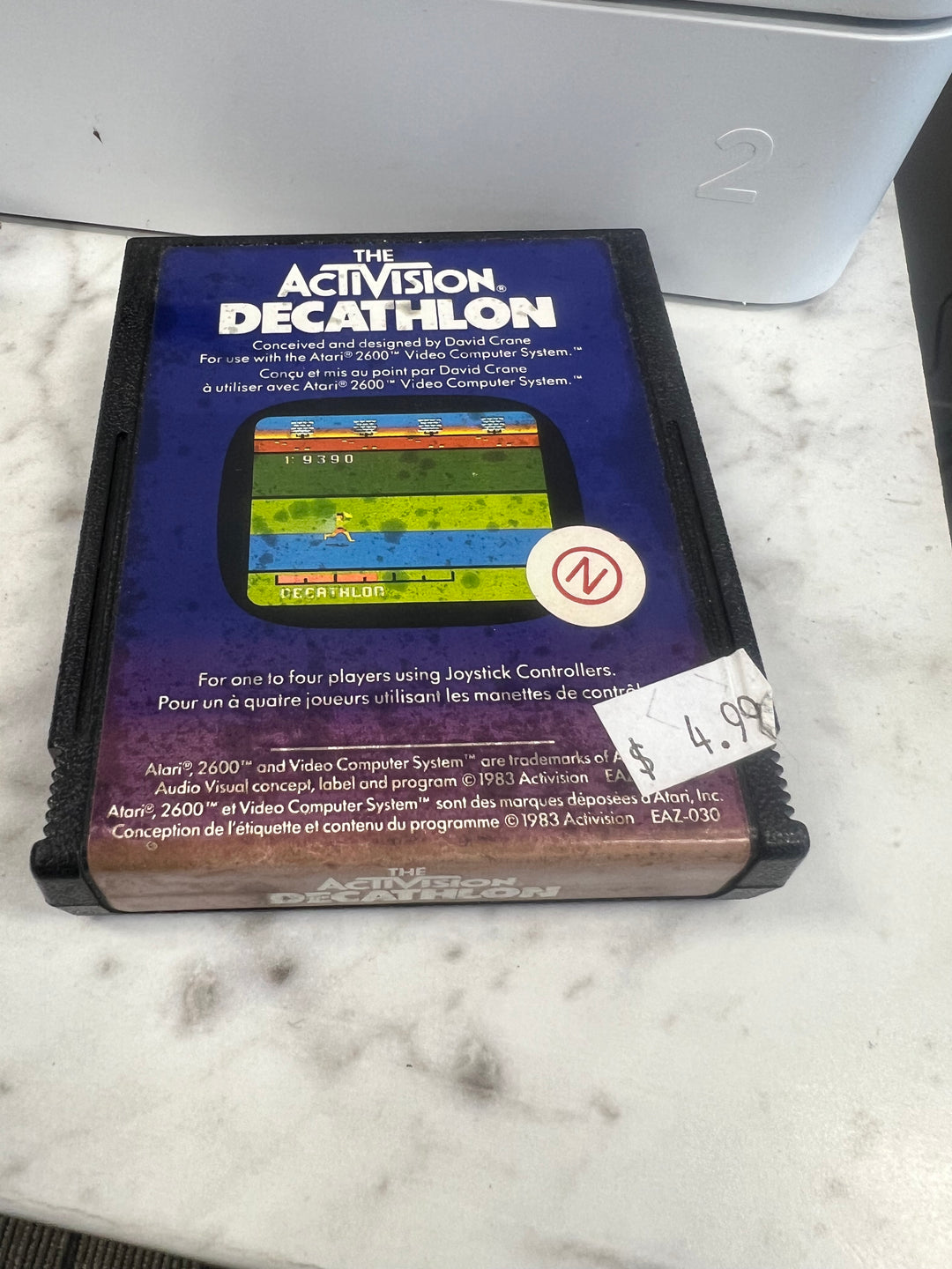 Decathlon for Atari 2600 Cart Only DU72524