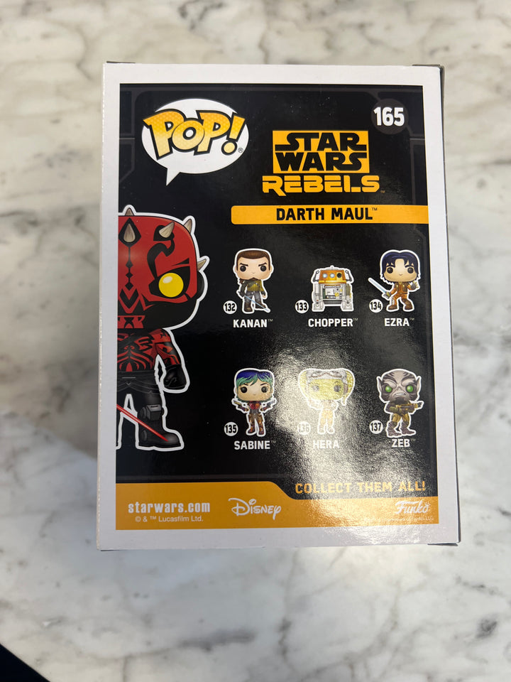 Star Wars Rebels Darth Maul Smuggler’s Bounty Exclusive Funko Pop #165 FP10124