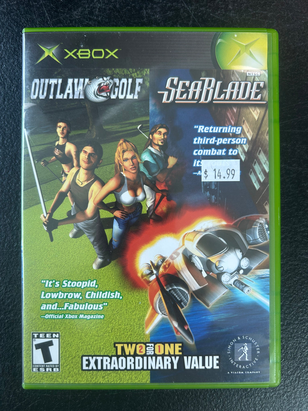 Outlaw Golf and SeaBlade Double Pack - Original Xbox DI31826