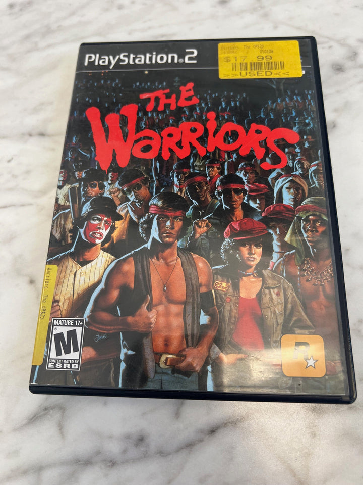The Warriors Case and Manual only PS2 Playstation 2