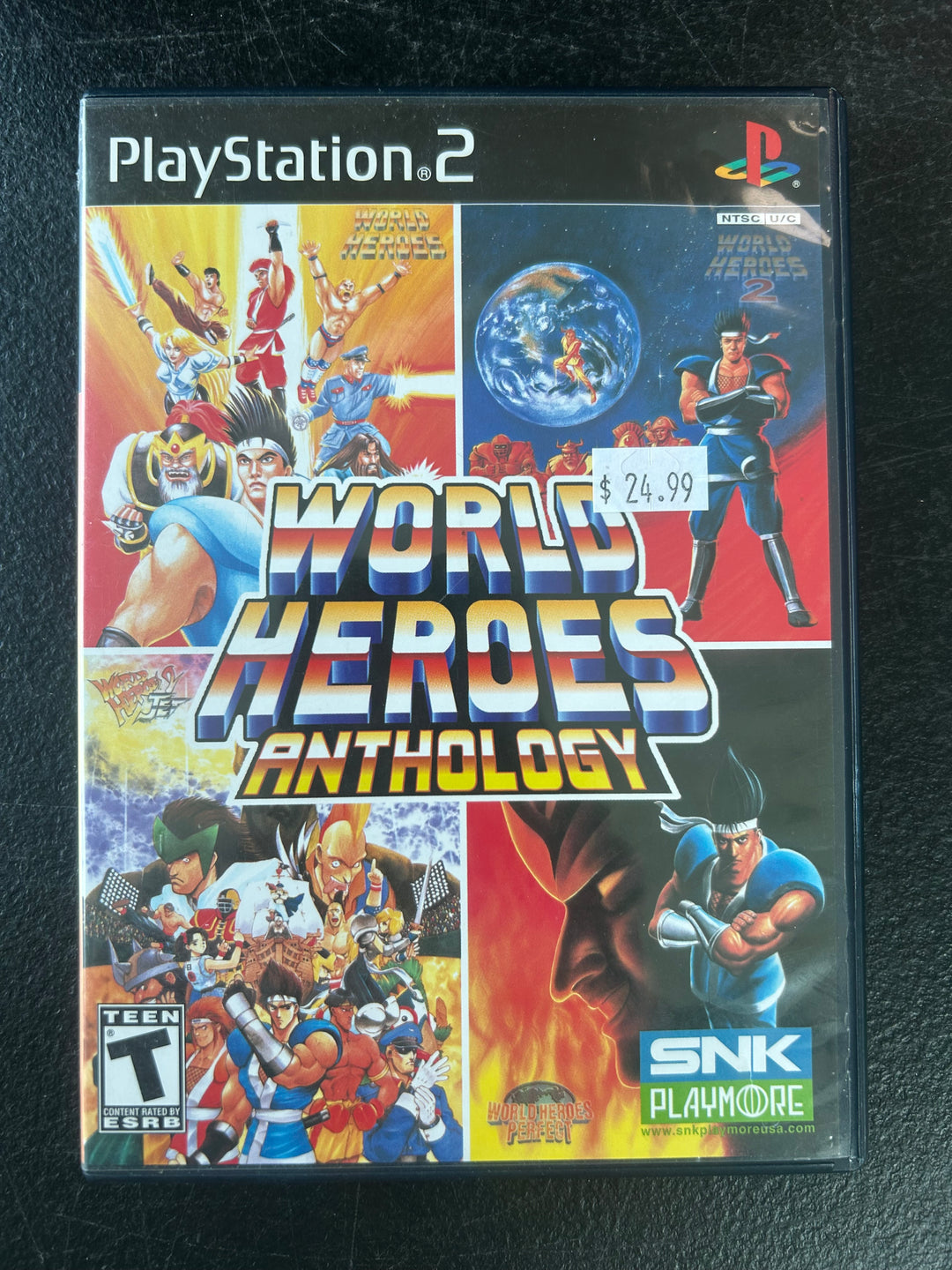 World Heroes Anthology - PS2 E1225