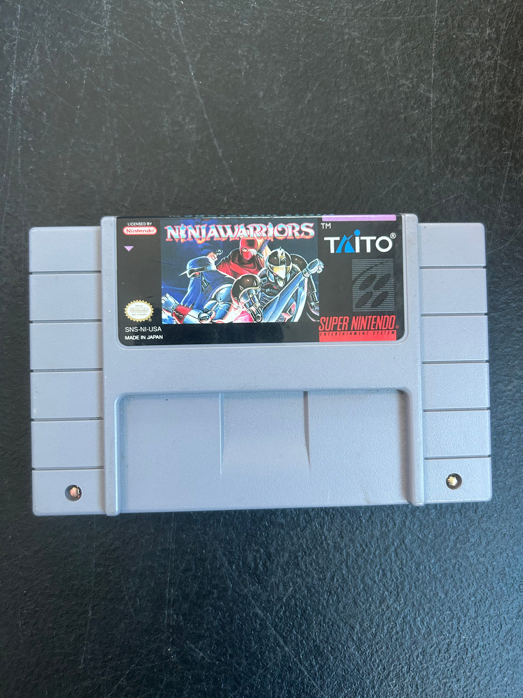 Ninja Warriors - SNES NI31826