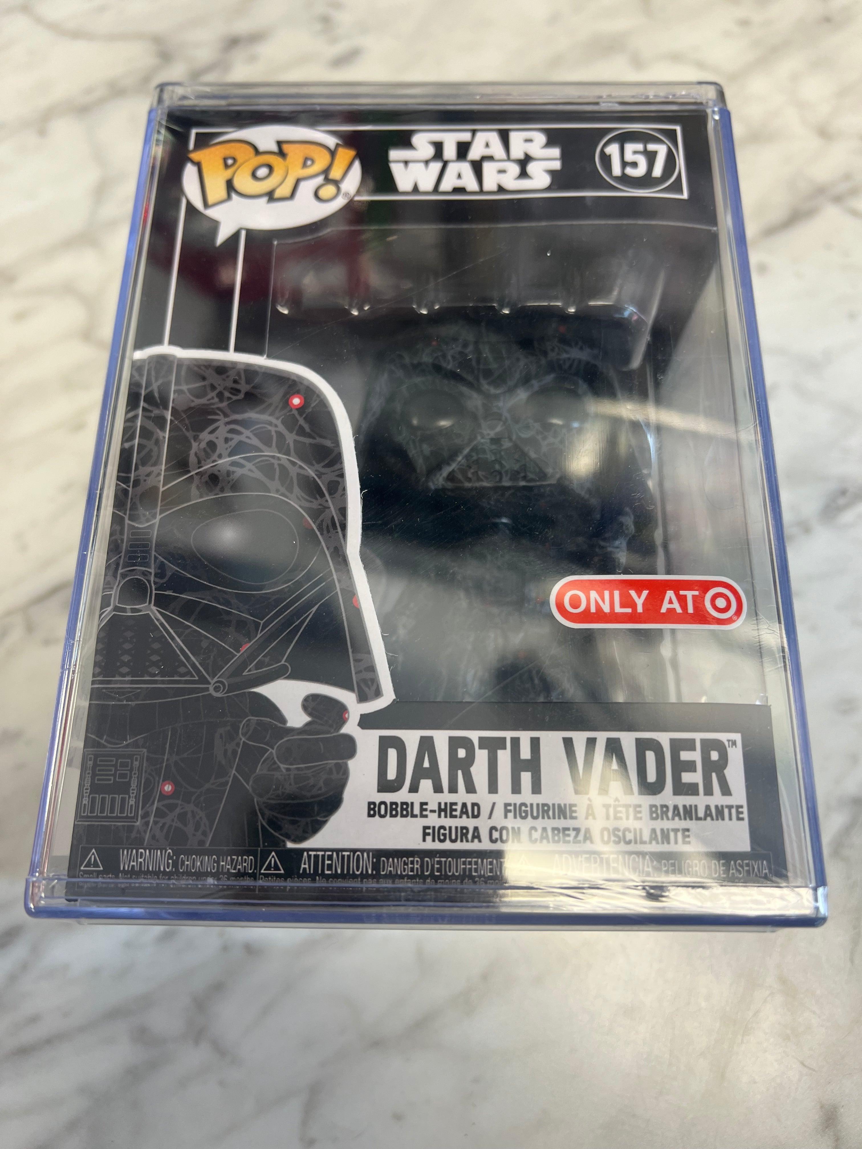 Funko Pop! Disney Star Wars store Darth Vader Futura NYCC 2019 Official Debut sticker