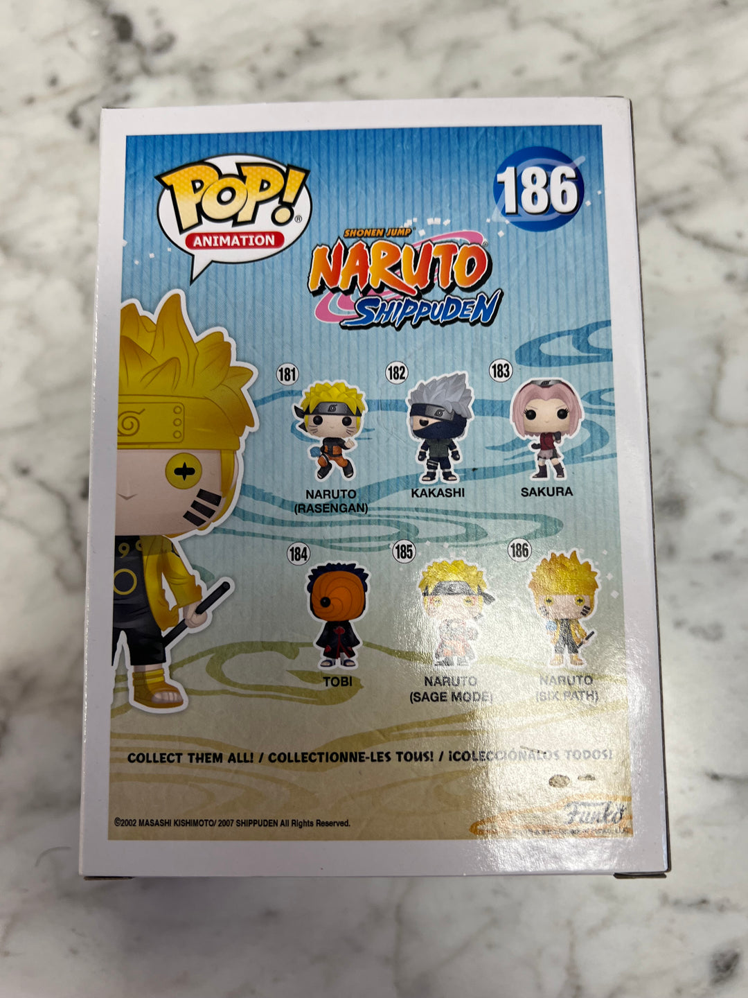 Funko Pop! Animation Naruto (Six Path) #186 Glow in the Dark Special Edition FP5525