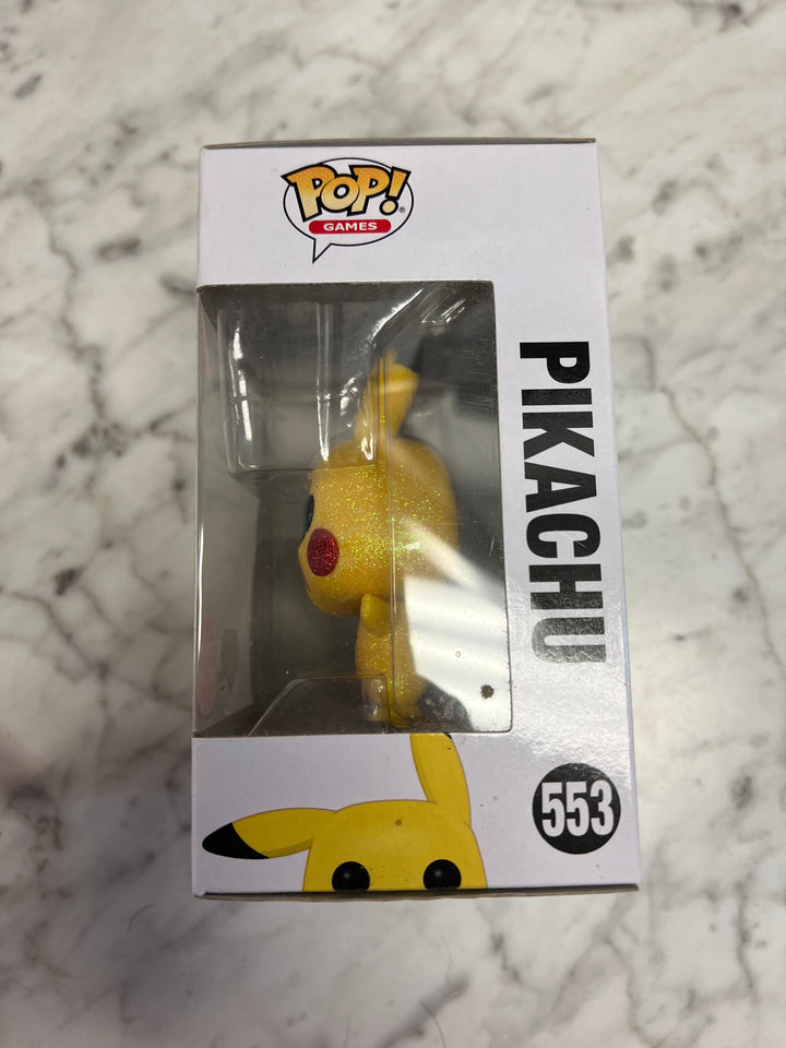 Funko Pop! Games Pikachu #553 Pokemon Diamond Collection Gamestop Exclusive FP5525
