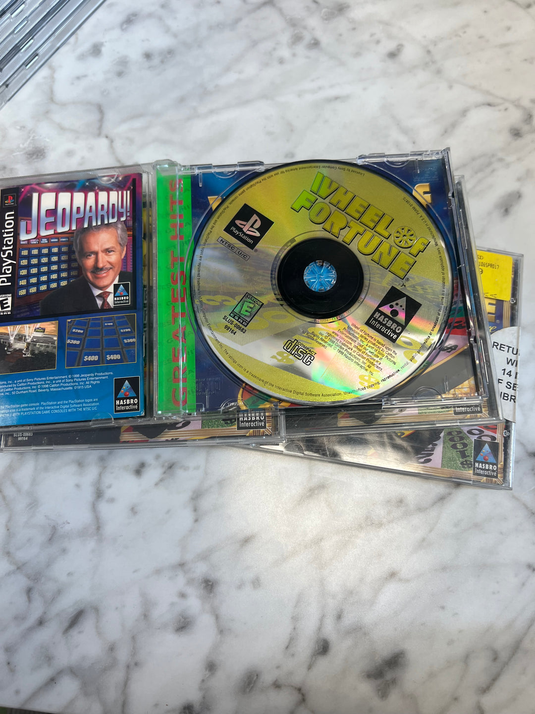 Wheel of Fortune PS1 Playstation in case. Tested and Working.     DO61224