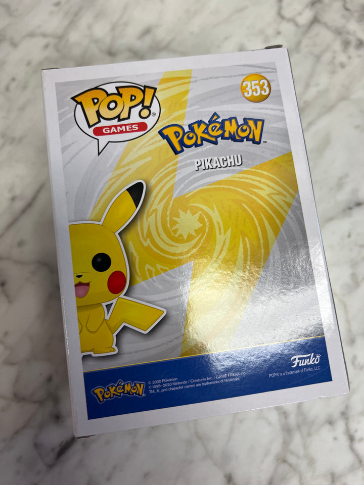 Funko Pop! Games Pikachu #353 Metallic Silver Pokemon FP5525