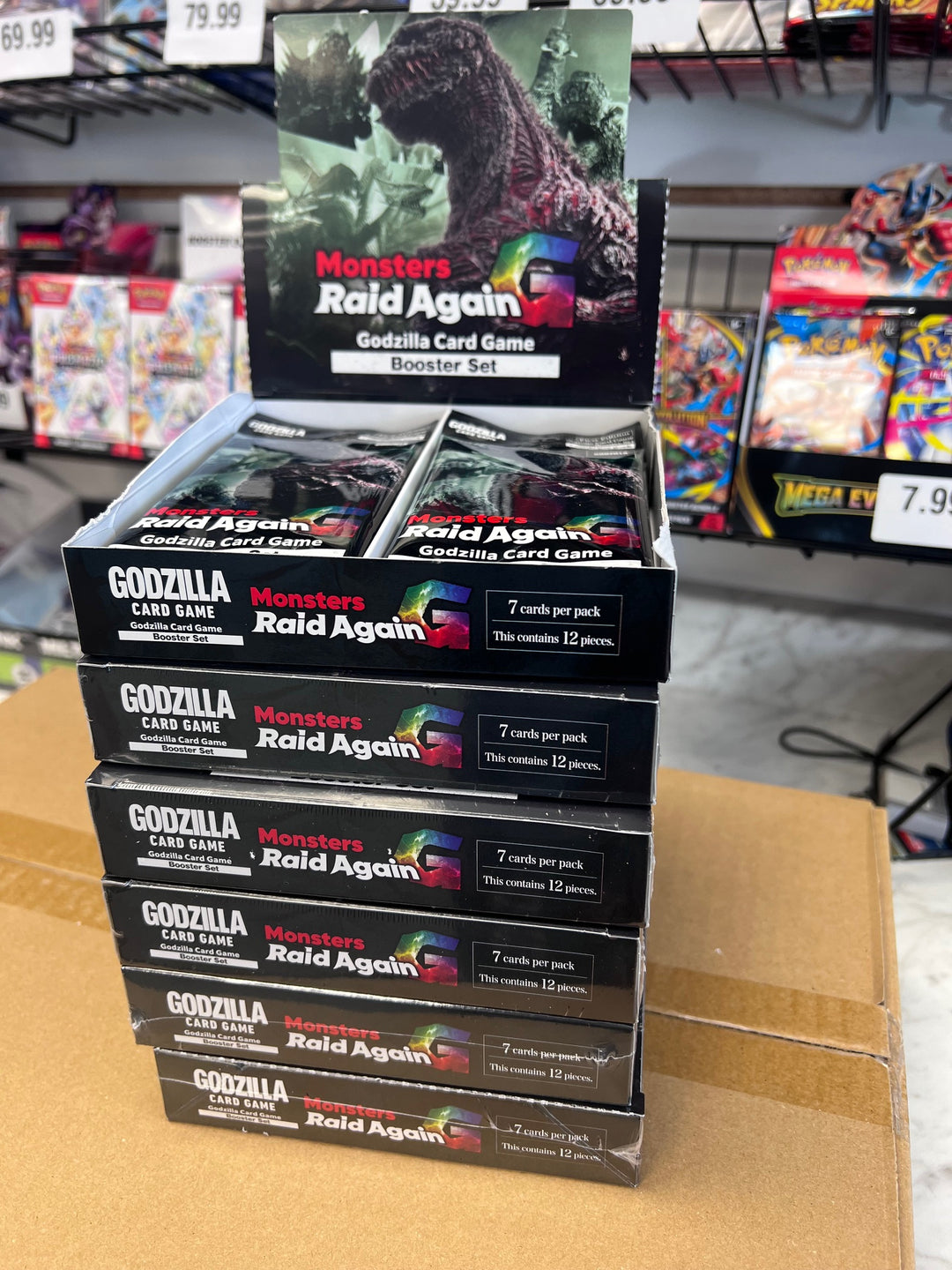 Godzilla Card Game: Monsters Raid Again Booster Pack Godzilla Card Game: Monsters Raid Again Booster Pack