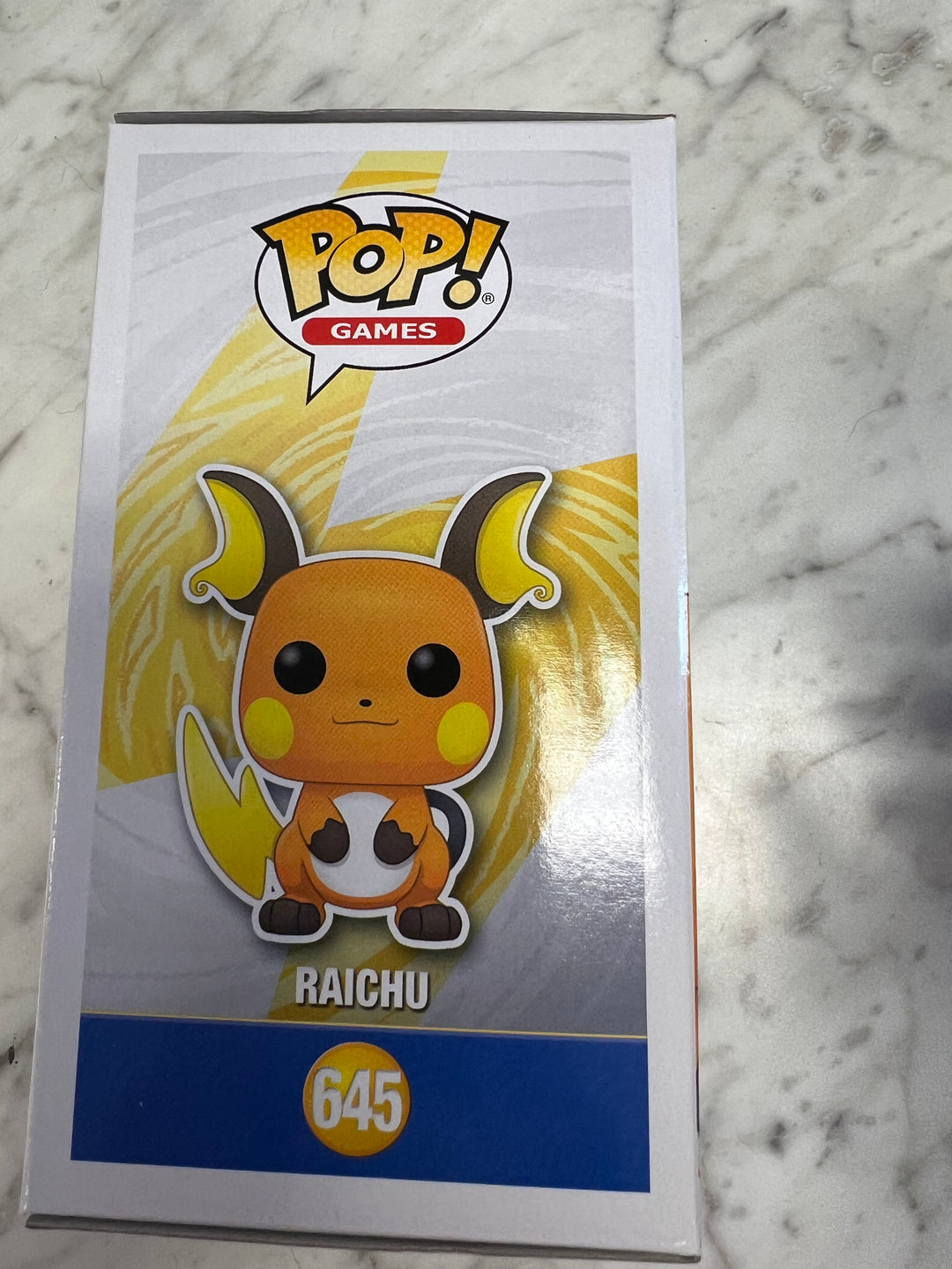 Funko Pop! Games Raichu #645 Pokemon Imperfect Box FP5525
