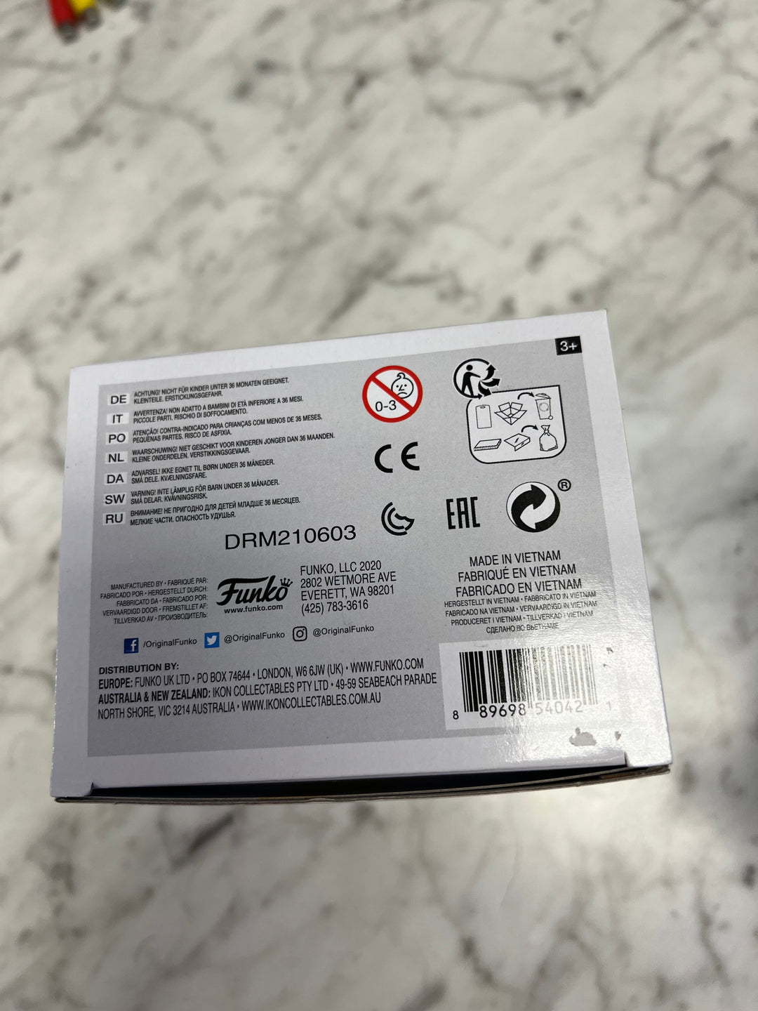 Funko Pop! Games Raichu #645 Pokemon Imperfect Box FP5525