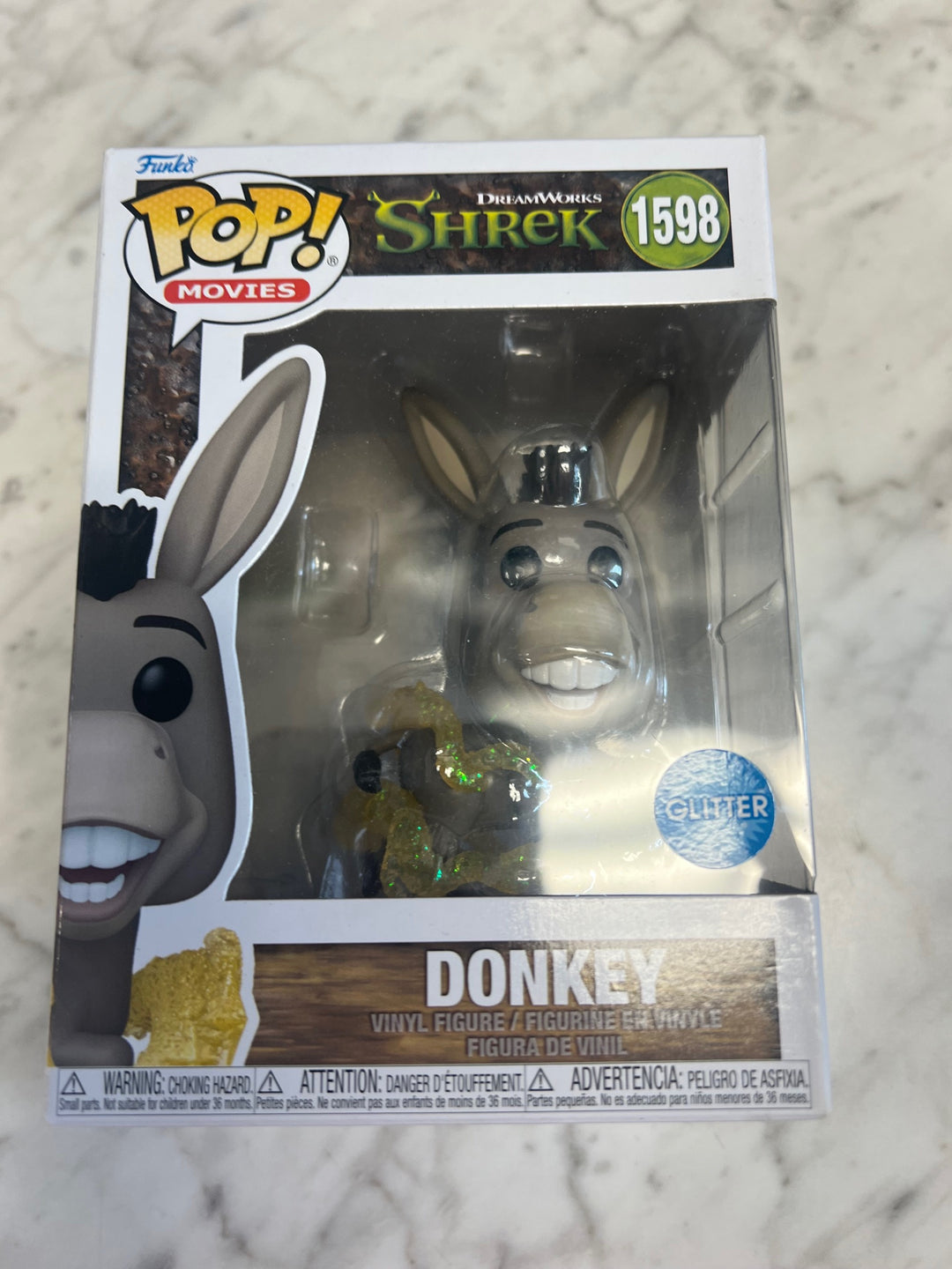 Funko Pop! Donkey #1598 Glitter Shrek P72325