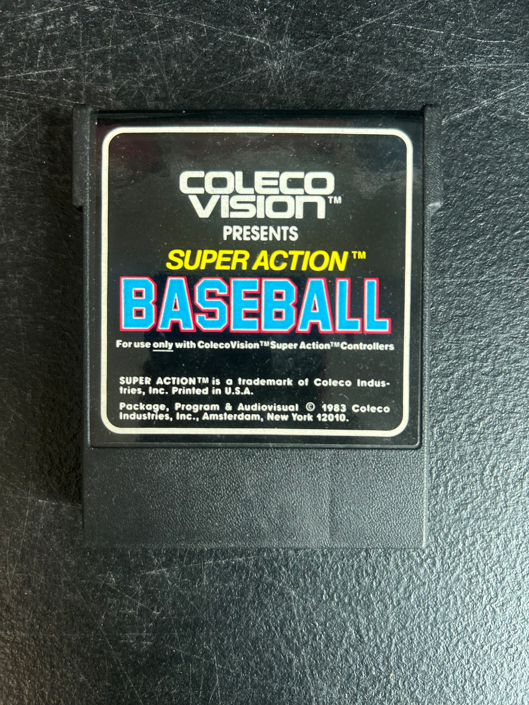 Super-Action Baseball - Colecovision AT31926