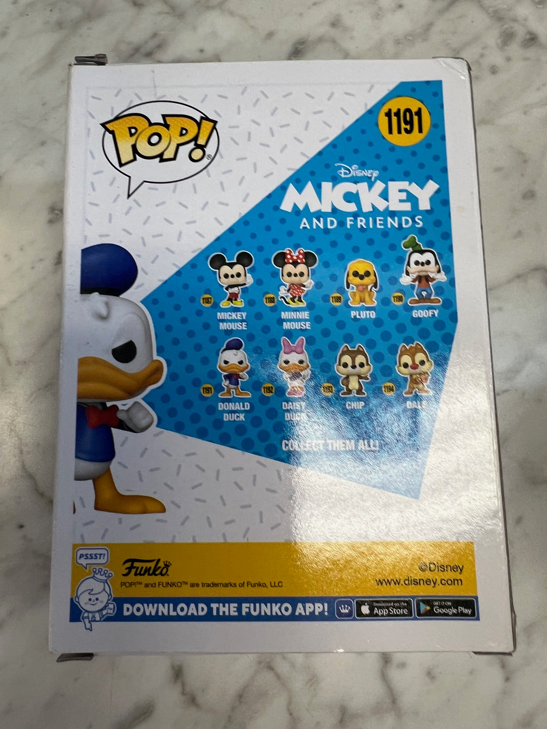 Funko Pop! Donald Duck #1191 Disney Mickey and Friends P72325