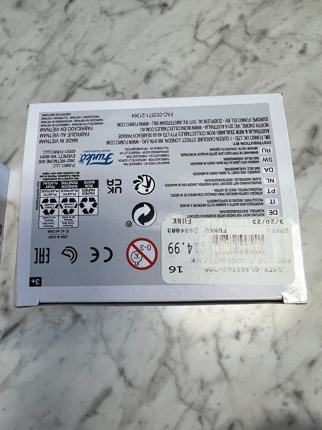 Funko Pop! Donald Duck #1191 Disney Mickey and Friends P72325