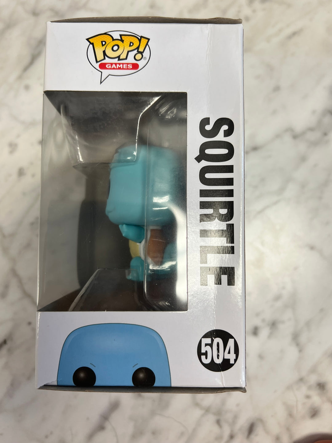 Funko Pop!  Games Squirtle #504 Pokemon Imperfect Box FP5525